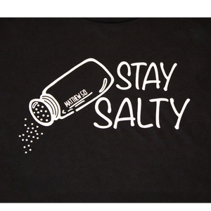 Stay Salty Cropped Tee