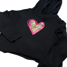 Load image into Gallery viewer, *LE* 3D Leopard Love Cropped Hoodie