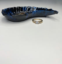 Load image into Gallery viewer, Black Angel Wing Ring Dish