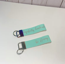 Load image into Gallery viewer, Medium Faux Leather Keychain