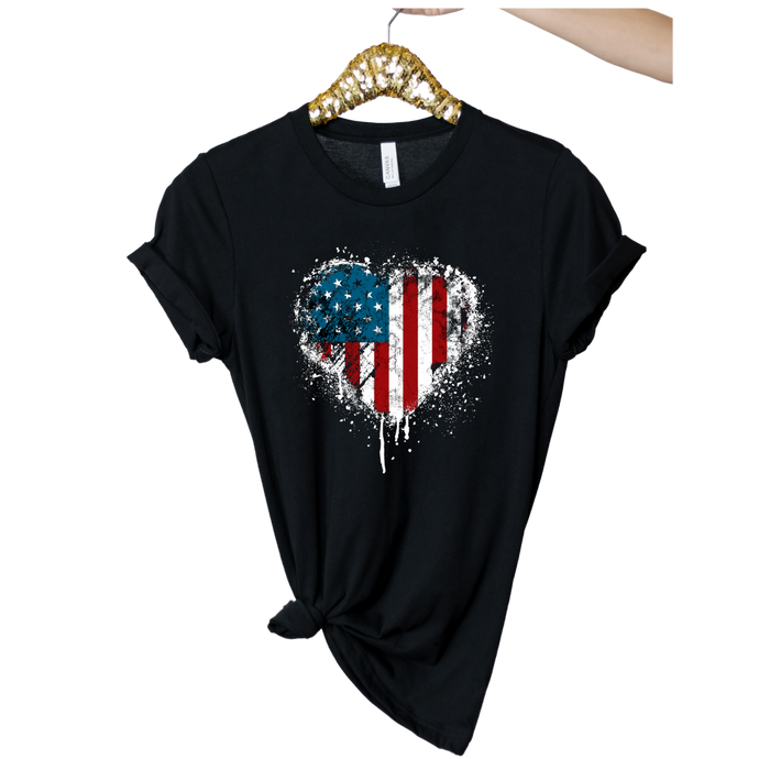 Love USA Woman's Tshirt