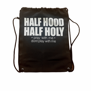 Hood & Holy Drawstring Backpack
