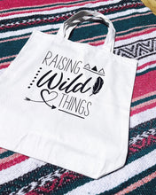 Load image into Gallery viewer, Raising Wild Things Tote Bag