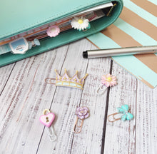 Load image into Gallery viewer, Planner Accessories Book Clip Set - HOPEfully Handmade