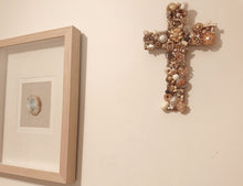 Load image into Gallery viewer, Vintage Cross Wall Art - HOPEfully Handmade