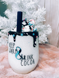 3D Keep Warm & Drink Cocoa Tumbler Cup