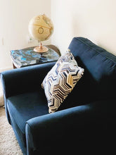 Load image into Gallery viewer, Three Piece Blue Living Room Set - HOPEfully Handmade