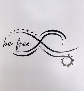 Be free. Journal - HOPEfully Handmade